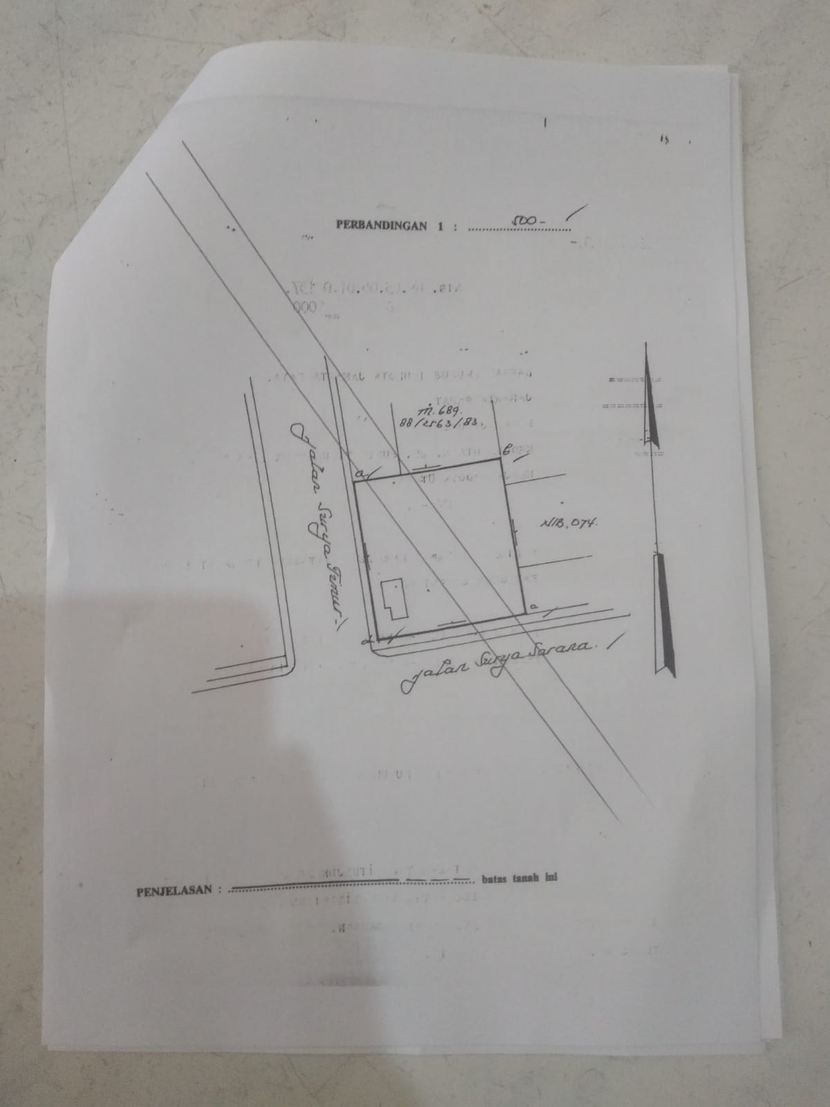 Tanah Dijual di Sunrise Garden Jakarta Barat